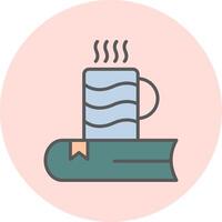 Tea Book Vector Icon