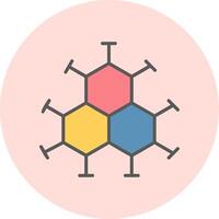 Molecule Vector Icon