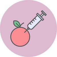 Gmo Food Vector Icon