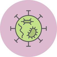 Virus Vector Icon