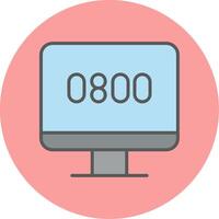 Help Line Vector Icon