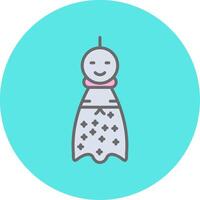 Teru Teru Bozu Vector Icon