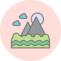Mount Fuji Vector Icon
