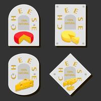 beautiful tasty edible homemade cheese dairy product consisting of various ingredients vector