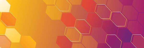 FUTURISTIC STOCK - HEXAGONAL vector