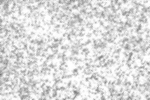 Vector grunge vintage halftone texture. Black dots pattern on white background.