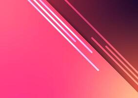 Pink modern style premium presentation background vector