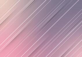 Pink line smooth style premium gradient presentation background vector