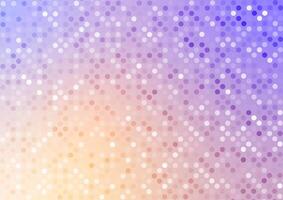 Bokeh light soft circle dot pattern presentation background vector