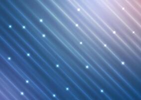 Abstract gradient science space light stars blue sky background vector