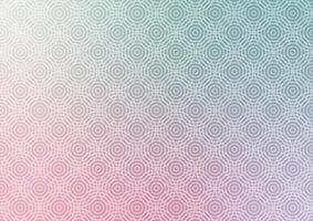 Circle pattern decoration modern style pattern background vector