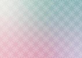 Circle pattern decoration modern style pattern background vector