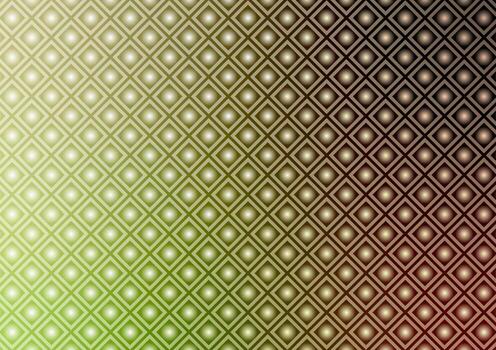 Dark green gradient pattern art square graphic background vector