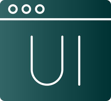 Ui Glyph Gradient Icon