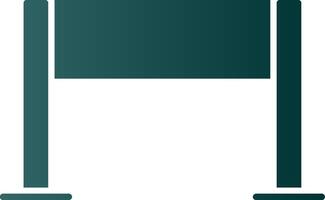 Gameplay Glyph Gradient Icon vector