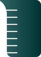 Measuring Utensils Glyph Gradient Icon vector