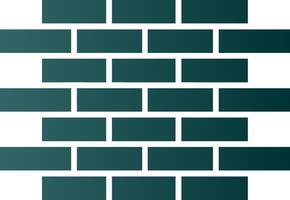 Brick Wall Glyph Gradient Icon vector