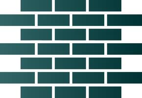 Brick Wall Glyph Gradient Icon vector