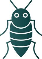 Insect Glyph Gradient Icon vector