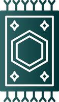 Carpet Glyph Gradient Icon vector