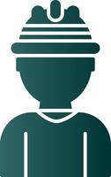 Labor Glyph Gradient Icon vector
