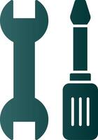 Tools Glyph Gradient Icon vector
