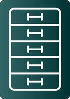 Cabinet Drawer Glyph Gradient Icon vector
