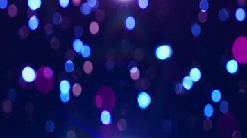 Colorful loop animated background Bokeh video