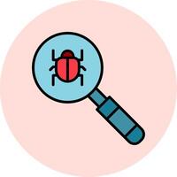 Virus detection Vector Icon
