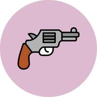 icono de vector de pistola