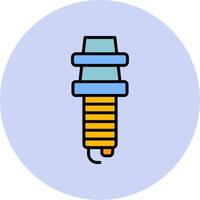 Spark Plug Vector Icon
