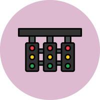 Traffic Lights Vector Icon