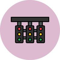 Traffic Lights Vector Icon