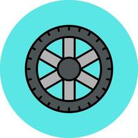 Tire Vector Icon