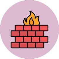 Firewall Vector Icon