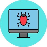 Computer Virus Vector Icon