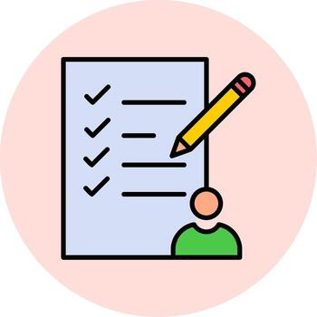 icono de vector de tarea