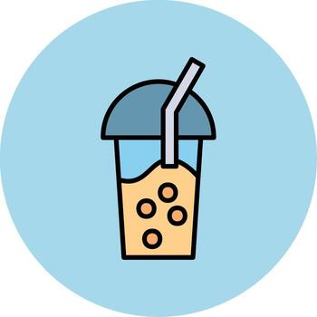 Bubble Tea Vector Icon