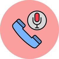 Call Record Vector Icon