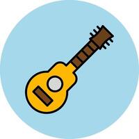 icono de vector de guitarra