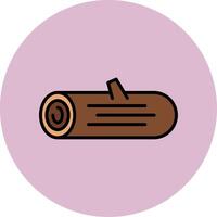 Log Vector Icon