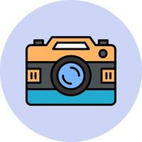 Photo Camera Vector Icon