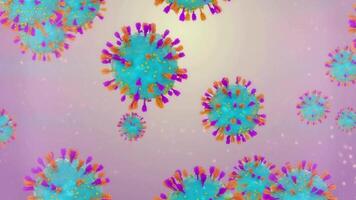 Human Immune System attack the virus video