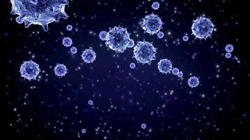 Human Immune System attack the virus video