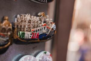 Venice Themed Pins Collection Unique Landmark and Symbol Designs in Various Sizes photo