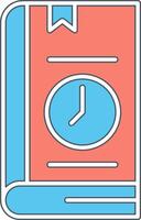 Book Time Limit Vector Icon