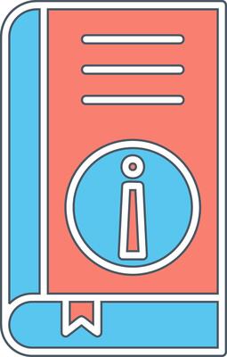 Book Information Vector Icon