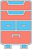 Drawers Vector Icon
