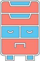 Drawers Vector Icon