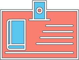 Library Card Vector Icon